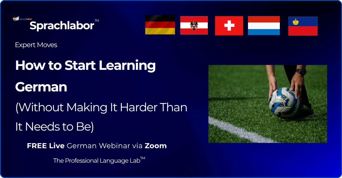 Start Smart – German for Beginners